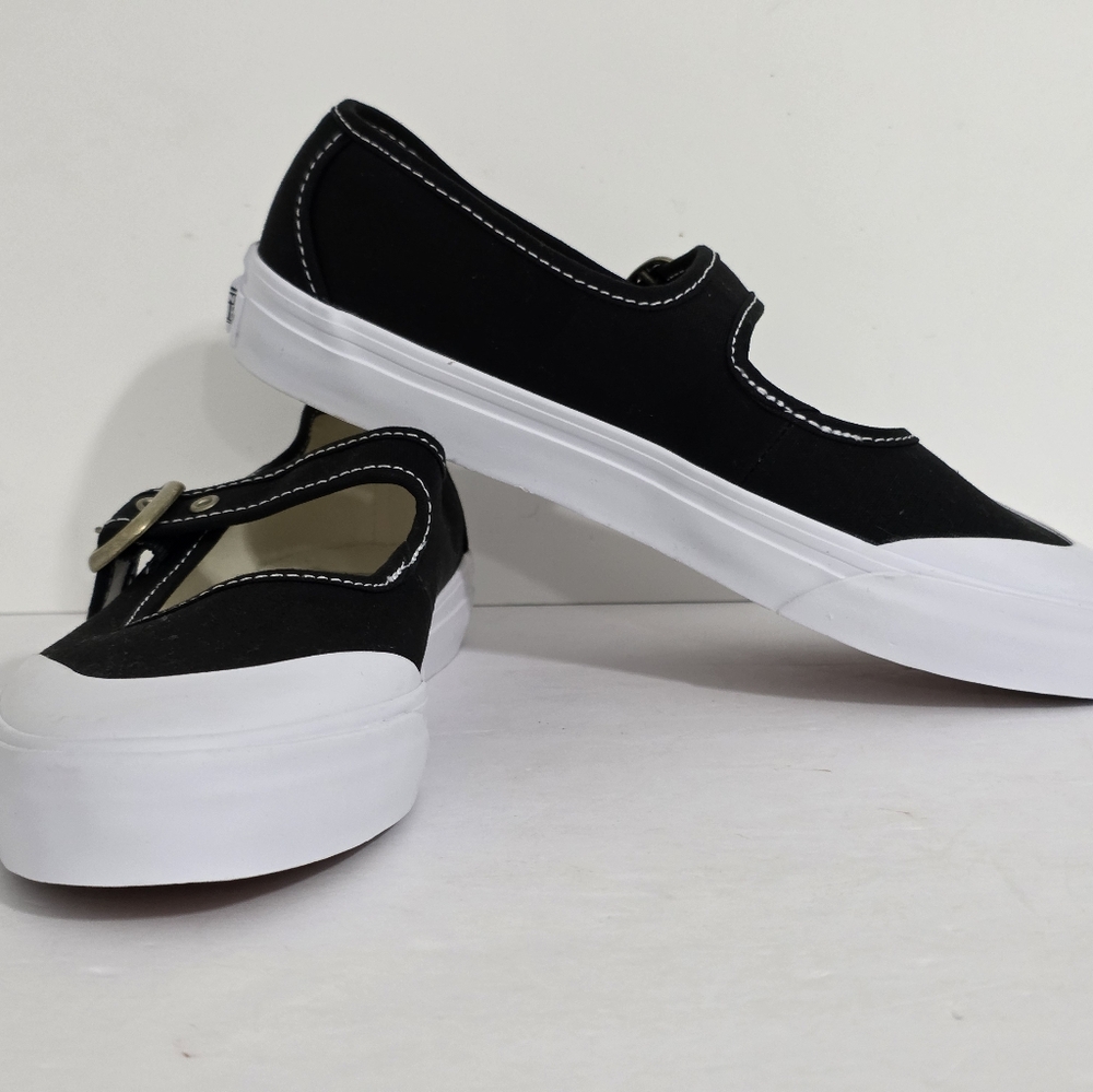 Vans Mary Jane Women's Sneakers Black Size 7.5 - Picture 8 of 10